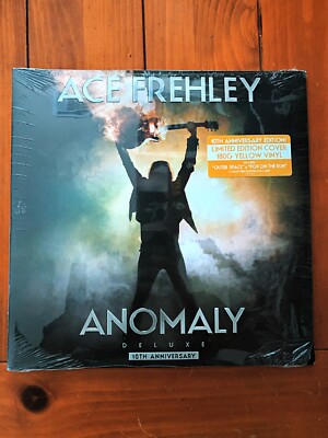 Ace Frehley Anomaly 10th Anniversary 2 LP 180G YELLOW Vinyl  *NEW* LIMITED