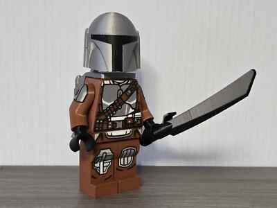 XXL Brick * Mandalorian * Star Wars , Maßstab 5:1  Klemmbaustein, Fan Art Figur