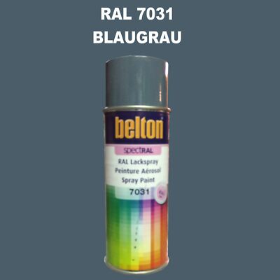 Belton Kwasny Spraydose 400ml glänzend Lackspray RAL 7031 Blaugrau Hammerpreis