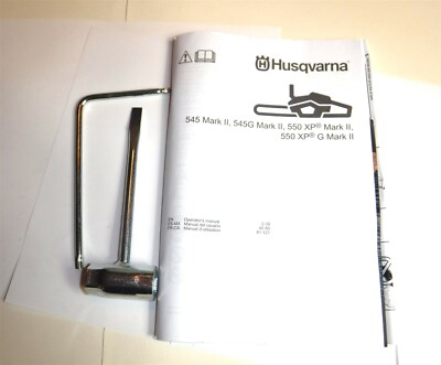Husqvarna 545 Mark II Chainsaw Manual and Tools - OEM | eBay