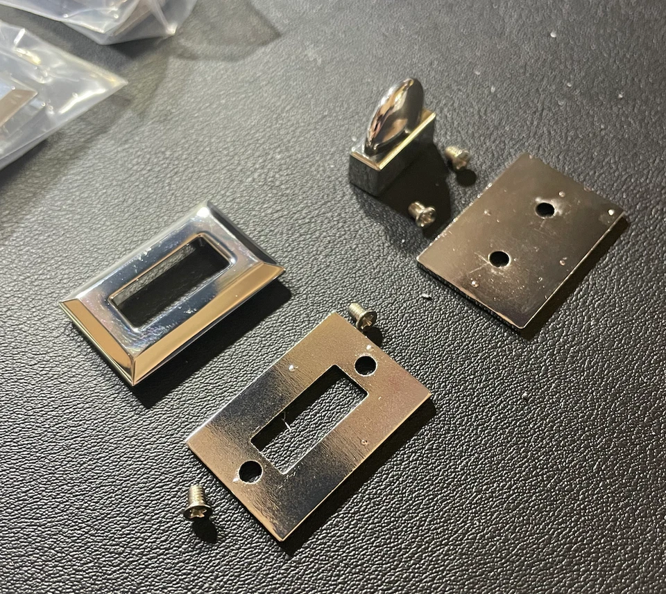 Naval Jacket Silver Chrome Turn Clasp - Image 2 of 3