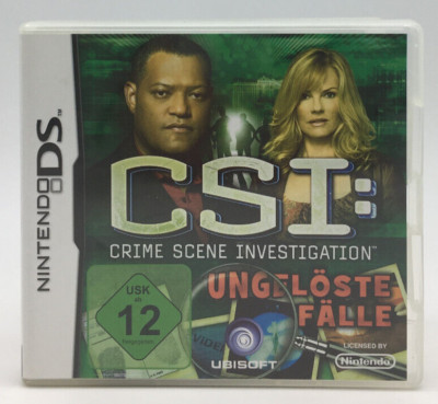 CSI: ungelöste Fälle | Nintendo DS  | OVP | Game | NDS