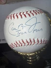 🔥🔥 Cal Ripken Jr Signed Baseball Ironman Inscription JSA Authenticated Orioles