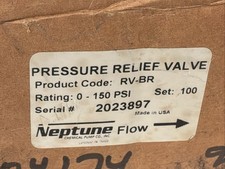 Neptune Flow RV-BR Pressure Relief Valve 0-150 PSI Set 100 PSI