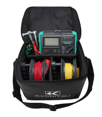 #ad KYORITSU Electric KEW4105DL Digital Earth Tester Soft Case New $382.99