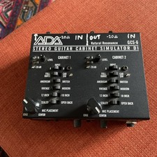 ADA GCS-6 Stereo Guitar Cabinet Simulator FX Unit