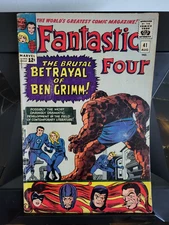 Fantastic Four #41 (Aug 1965) O-w Pgs. Bright! Pls See Photos.
