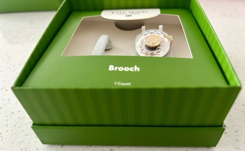 Kate Spade x Target Brooch Telephone Rotary Spins New York Pin 2025 Jewelry Blue - Picture 7 of 9