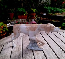 Vintage Porceval Hunting Dog / Pointer Figuri...
