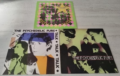 The Psychedelic Furs - three vinyl albums (Forever Now Talk Talk Talk) all VG+