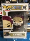 One Piece Katakuri #1606 Funko Pop Animation Vinyl Figure with Protector BOX DMG