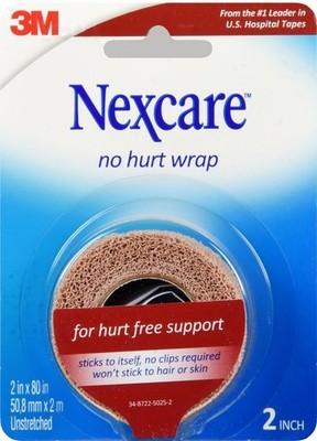 Nexcare No Hurt Wrap 2 In X 80 In , 1 Each
