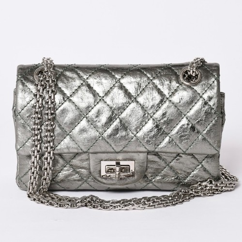 beautiful item CHANEL 2.55 W Flap W Chain Shoulder Bag AS0874 No. 11 Vintage