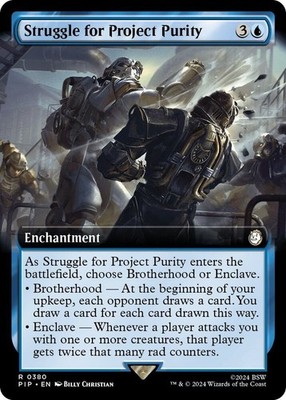 Struggle for Project Purity (Extended Art) - Universes Beyond: Fallout - MTG