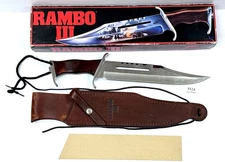 Vintage 1988 United Cutlery Rambo III Knife Designed By Hibben Knives UC201