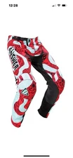 Answer racing pants A21 Akron Y26  red/teal, new with tags