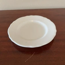 Homer Laughlin Resteraunt  Weight China Saucer, Classic Cream Color one. 