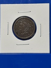 1851 Braided Hair Half Cent 1/2c
