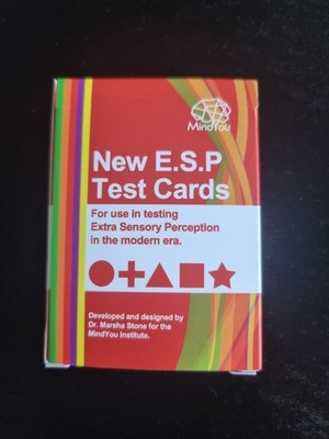 New E.S.P Test Cards by Dave Forrest