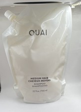 Image of OUAI Medium Shampoo Refill - Hydrating Shampoo with Coconut Oil, Babassu, 5M SL