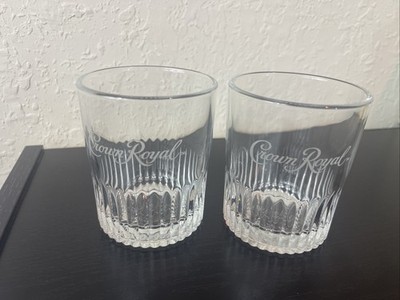 Crown Royal Limited Edition Established 1939 (SET OF 2) Whiskey Rocks Glasses