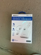 Vivitar Universal Card Reader for Micro SD and Mobile SD (New OpenBox)