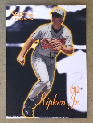 1995 Select Certified - Cal Ripken - #72 - Baltimore Orioles - NrMt-Mt