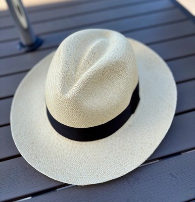Genuine Panama Hat, 100% Toquilla Straw, Handwovwn in Ecuador, Fedora
