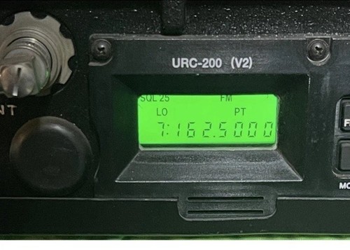 GENERAL DYNAMICS URC-200 V2 VHF/UHF Transceiver Works Fine