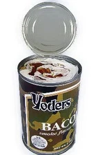 Yoders Canned Bacon, 12 oz., 60-70 Slices Per Can