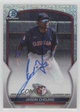 2023 Bowman Chrome Mega Box Chrome Mojo Jaison Chourio #BCMA-JCO Auto