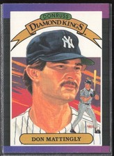1989 Donruss #26 Don Mattingly New York Yankees (B3)