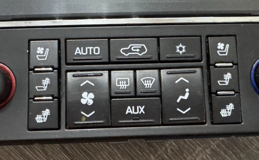 2007-2009 Cadillac Escalade aquecedor CA temperatura unidade de controle climático módulo 25809868 - Imagem 4 de 4