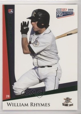2009 TRISTAR PROjections Green 31/50 Will Rhymes #185 8ju