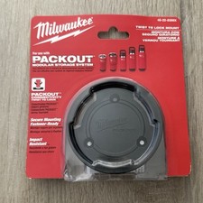 NEW MILWAUKEE PACKOUT BOTTLE 24oz 36oz INSULATED THERMOS MOUNT 48-22-8396R RED