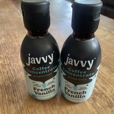 Javvy French Vanilla Coffee Concentrate Unsweetened 6fl oz. Brand NEW (2)