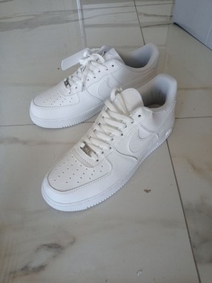 Nike Air Force 1 '07 Herren Sneaker - White/White, EU 44
