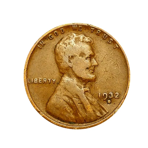 1932-D Lincoln Wheat Penny Cent - G/VG Good or Better Very Nice