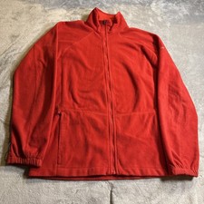 Columbia Jacket Size Kids XL 18/20 Solid Red Bugaboo Full Zip Solid Fleece