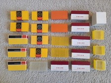 Mixed Lot 24 Vintage Slide Storage Containers Kodak More EMPTY NO SLIDES
