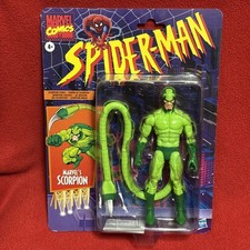 Marvel Legends Comics Spider-Man 6    Retro Scorpion Figure Vintage Hasbro NIB
