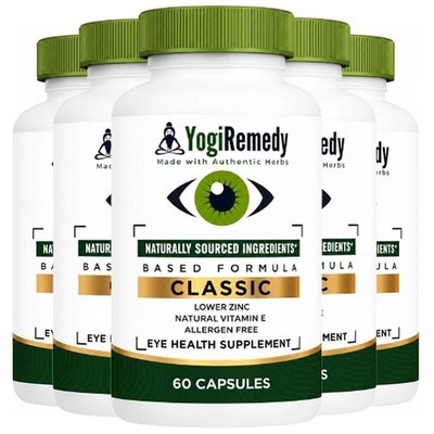 Classic Eye Health Support Supplement | Vitamin E + Zinc Formula | 300 Capsules