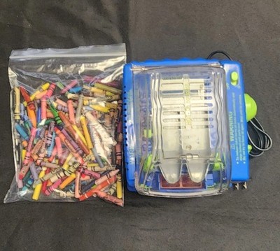 Crayola Crayon Maker Melter Mold Model No. 03-9000-0-700 Tested W Broken Crayons