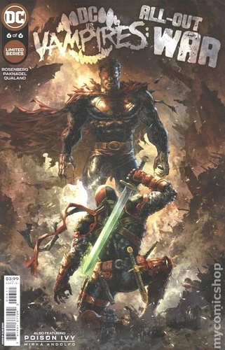 DC vs. Vampires All-Out War #6A NM 2023 Stock Image