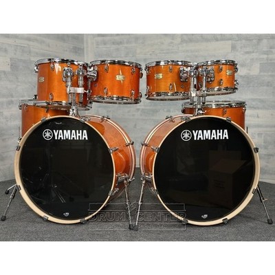 Yamaha Stage Custom Birch 8pc Drum Set (24'' Double Bass) Honey Amber