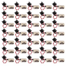 US 35PCS FOR Sanyo FDK CR14250SE 3V Lithium Battery Single-Use with 3P Plug.