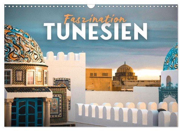"Calendar 2027 · US Version · Fascination Tunisia (Wall Calendar 2027 17\" × 12\" L"-image