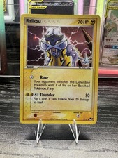 Pokémon TCG Pop Series 2 Raikou Holo Rare Card 3/17 LP
