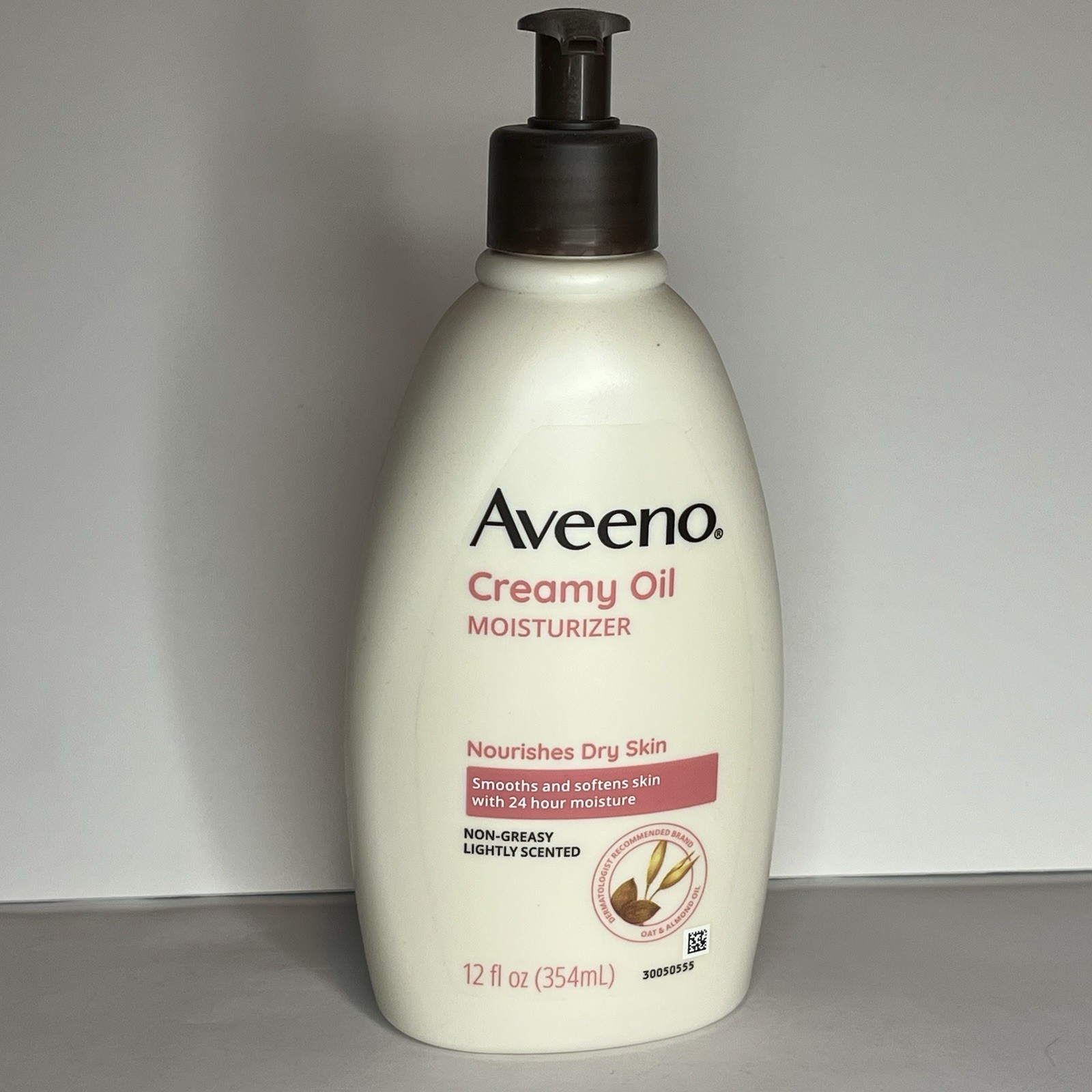 With Oat Sesame And Almond Oil 12 Fl Oz Non Greasy Formula