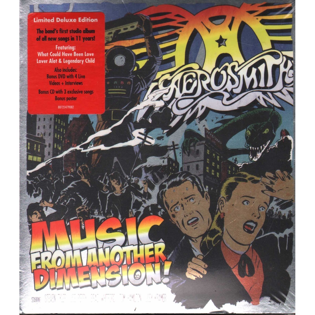 Aerosmith CD DVD Music From Another Dimension Columbia – 88725479082 Sealed